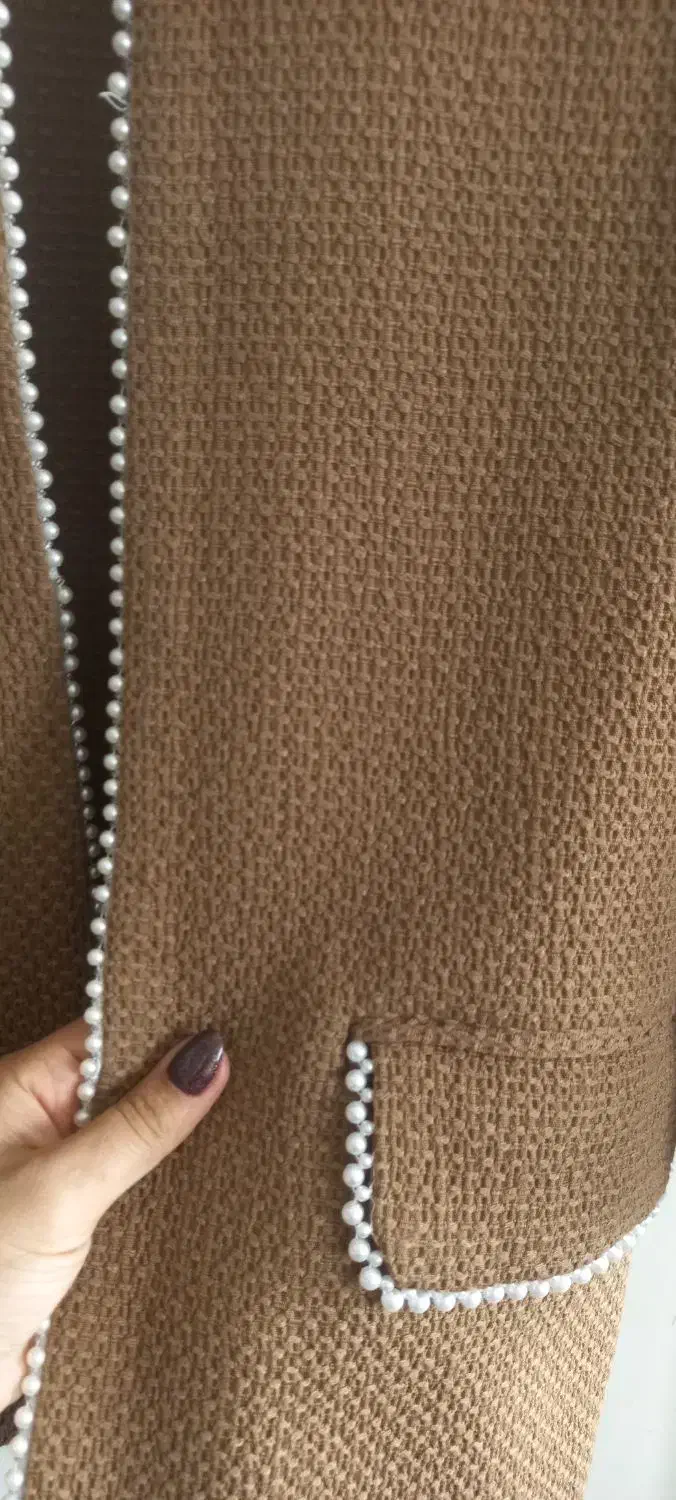 کت لمزور مرواریددوزی. پالتوفوتر. کاپشن و بارونی|لباس|خرمآباد, |دیوار