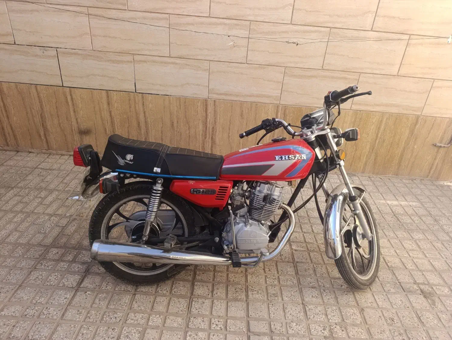 موتور احسان ۱۲۵cc مدل ۹۵|موتورسیکلت|کاشمر, |دیوار