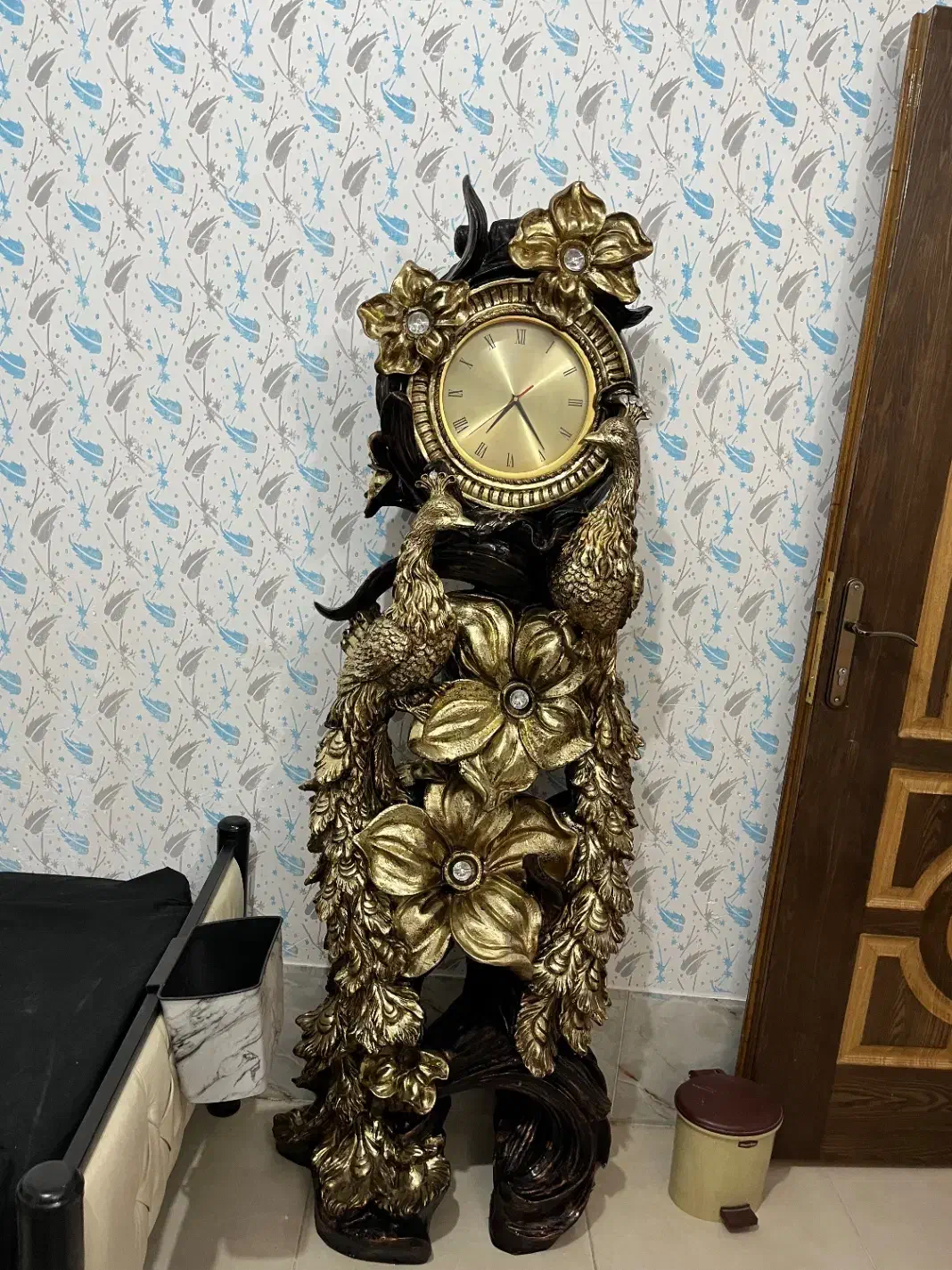 ساعت طاووسی|ساعت دیواری و تزئینی|جهرم, |دیوار