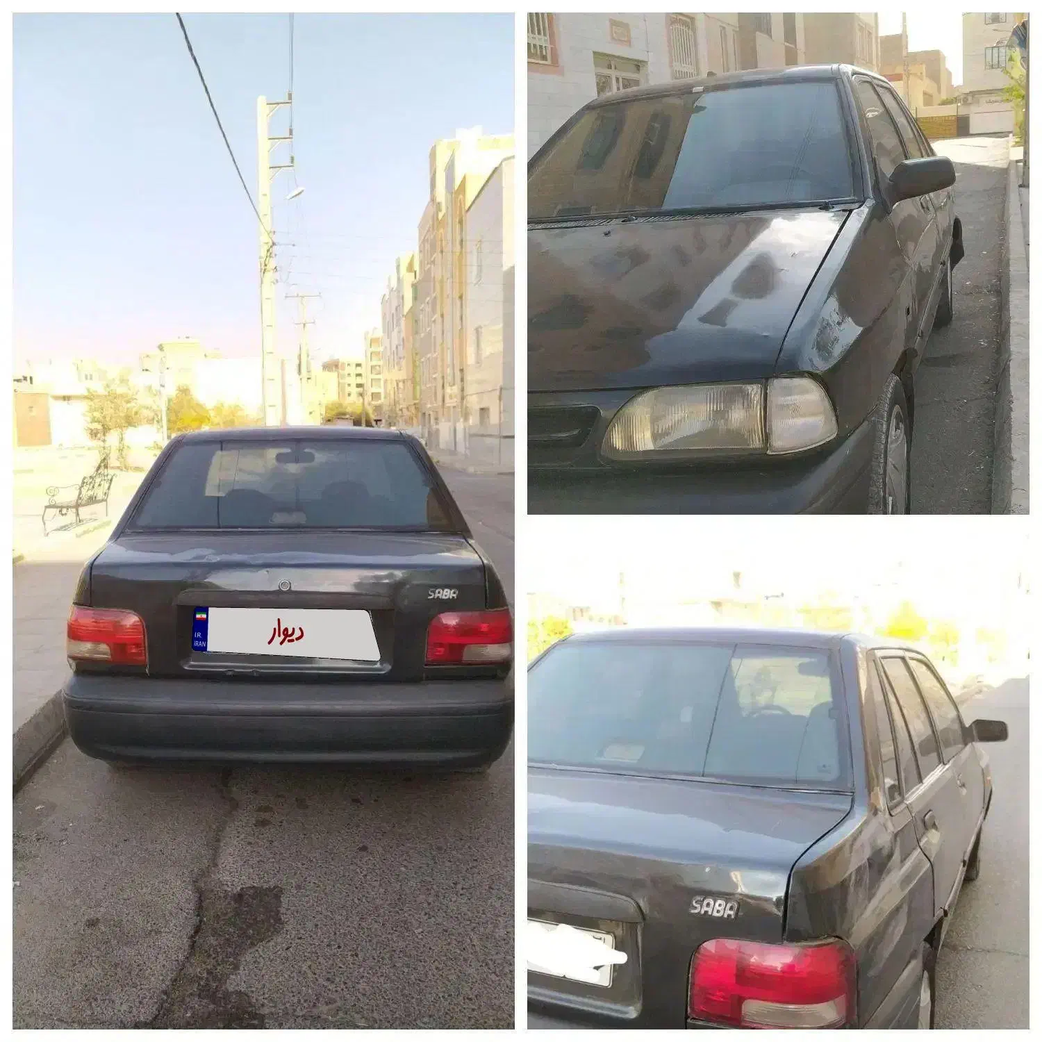 پراید مشکی|خودرو سواری و وانت|سمنان, |دیوار