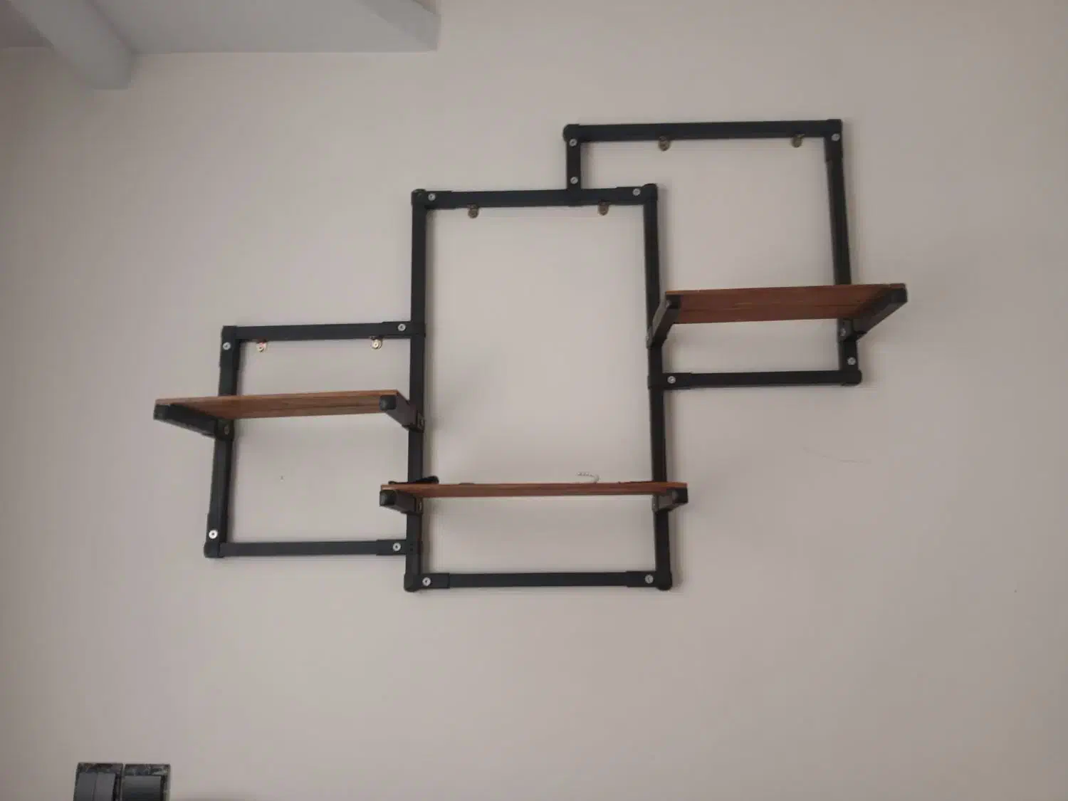 شلف دواری چوبی|کتابخانه، شلف، قفسههای دیواری|تهران, تهرانسر شمالی|دیوار