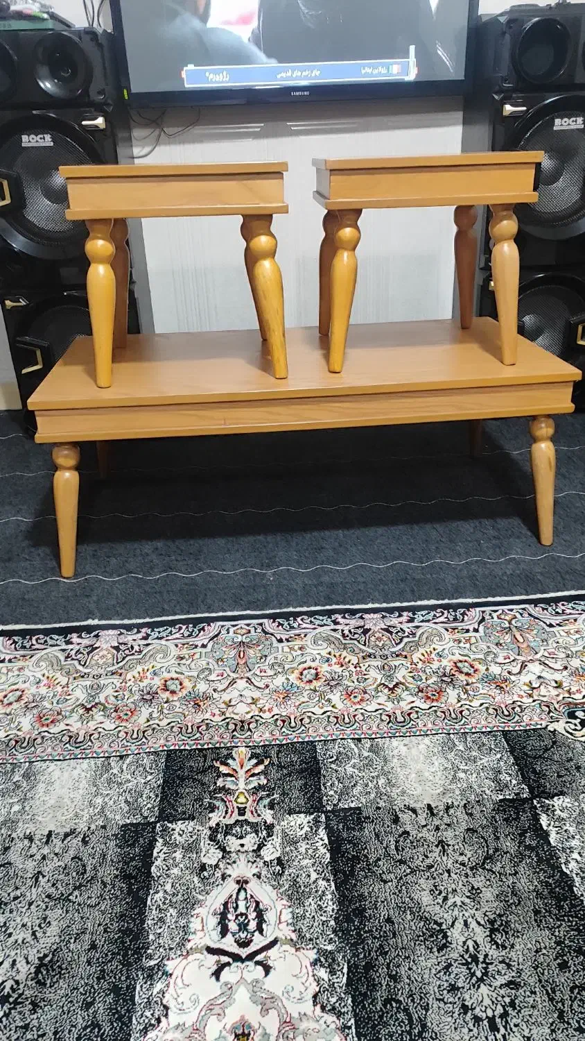 عسلی و جلو مبلی|مبلمان خانگی و میز عسلی|بهارستان, |دیوار