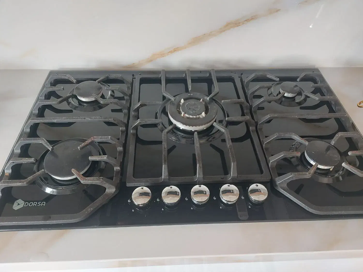 گاز صفحه ای ۵ شعله درسا|اجاق گاز و لوازم برقی پختوپز|رودسر, |دیوار