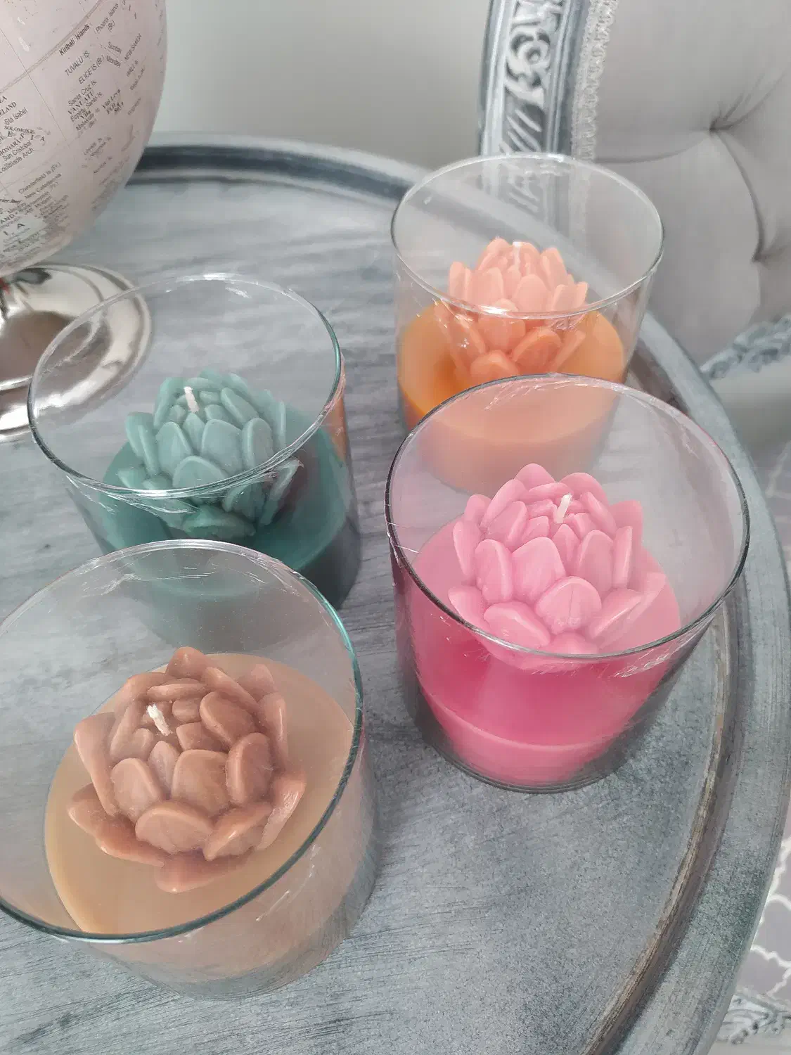 شمع زینتی ومعطر|صنایع دستی و سایر لوازم تزئینی|تهران, تهرانسر شرقی|دیوار