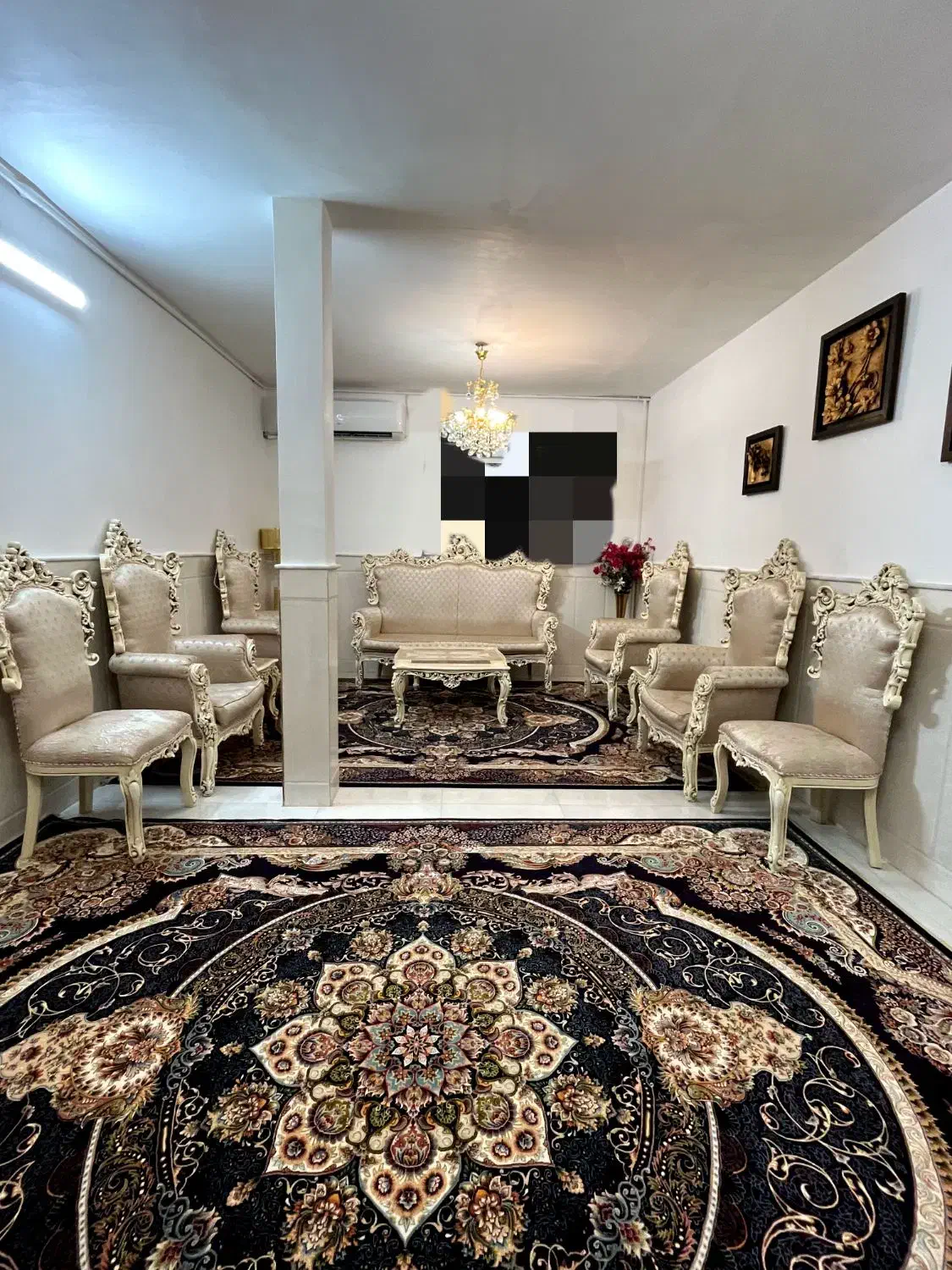 مبل استیل 9نفره|مبلمان خانگی و میز عسلی|قم, شهر قائم|دیوار