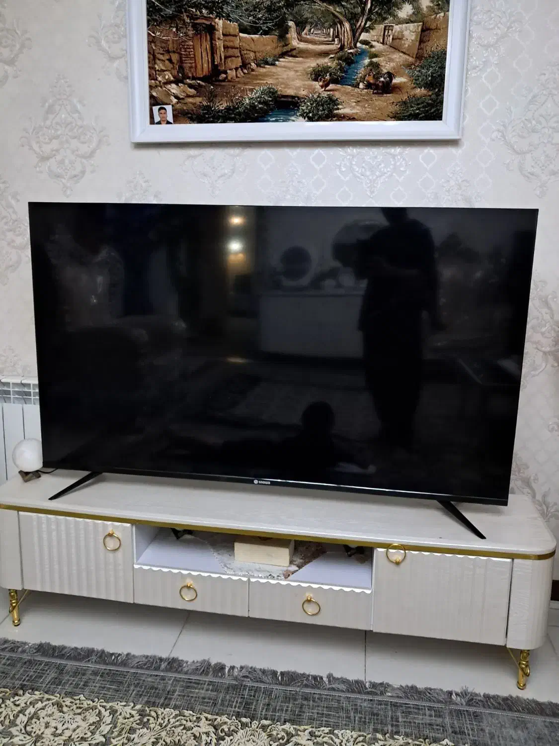 تلویزیون ۶۵ اینچ اسنوا|تلویزیون و پروژکتور|هشتگرد, فاز ۷ مهستان|دیوار