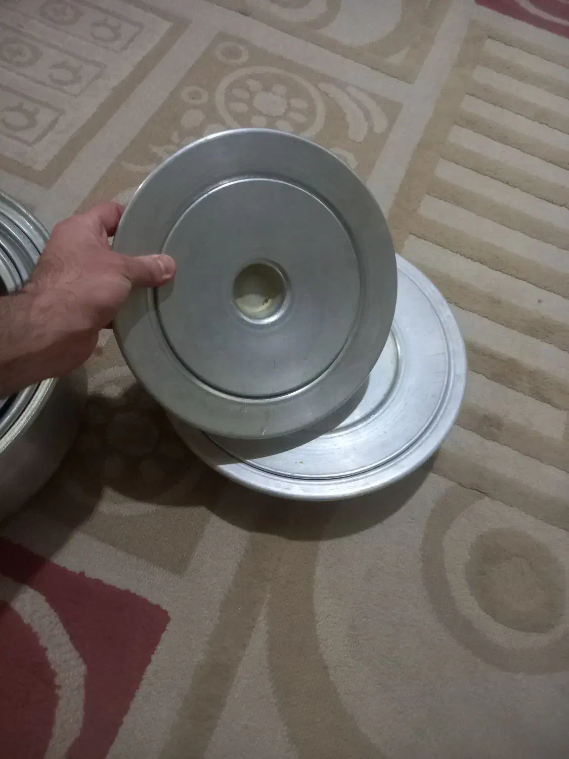 قابلمه روحی ۶تیکه با در خیلی کم کارکرده|ظروف پختوپز|تهران, هاشمی|دیوار