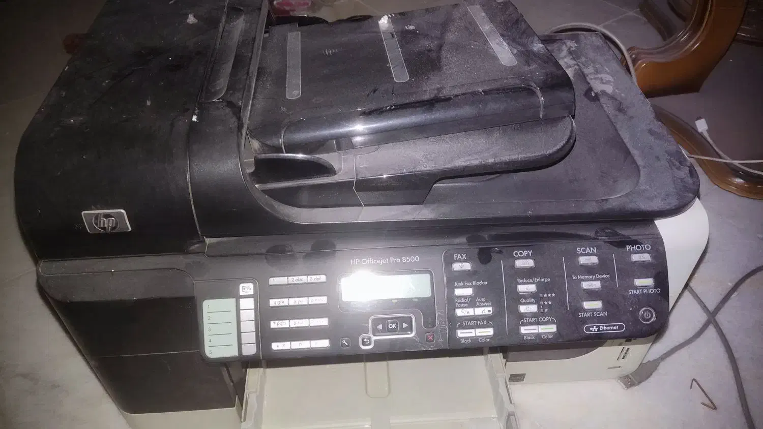 چاپگر جوهرافشان سه‌کاره  HP 8500|پرینتر، اسکنر، کپی، فکس|تهران, تهران‌نو|دیوار