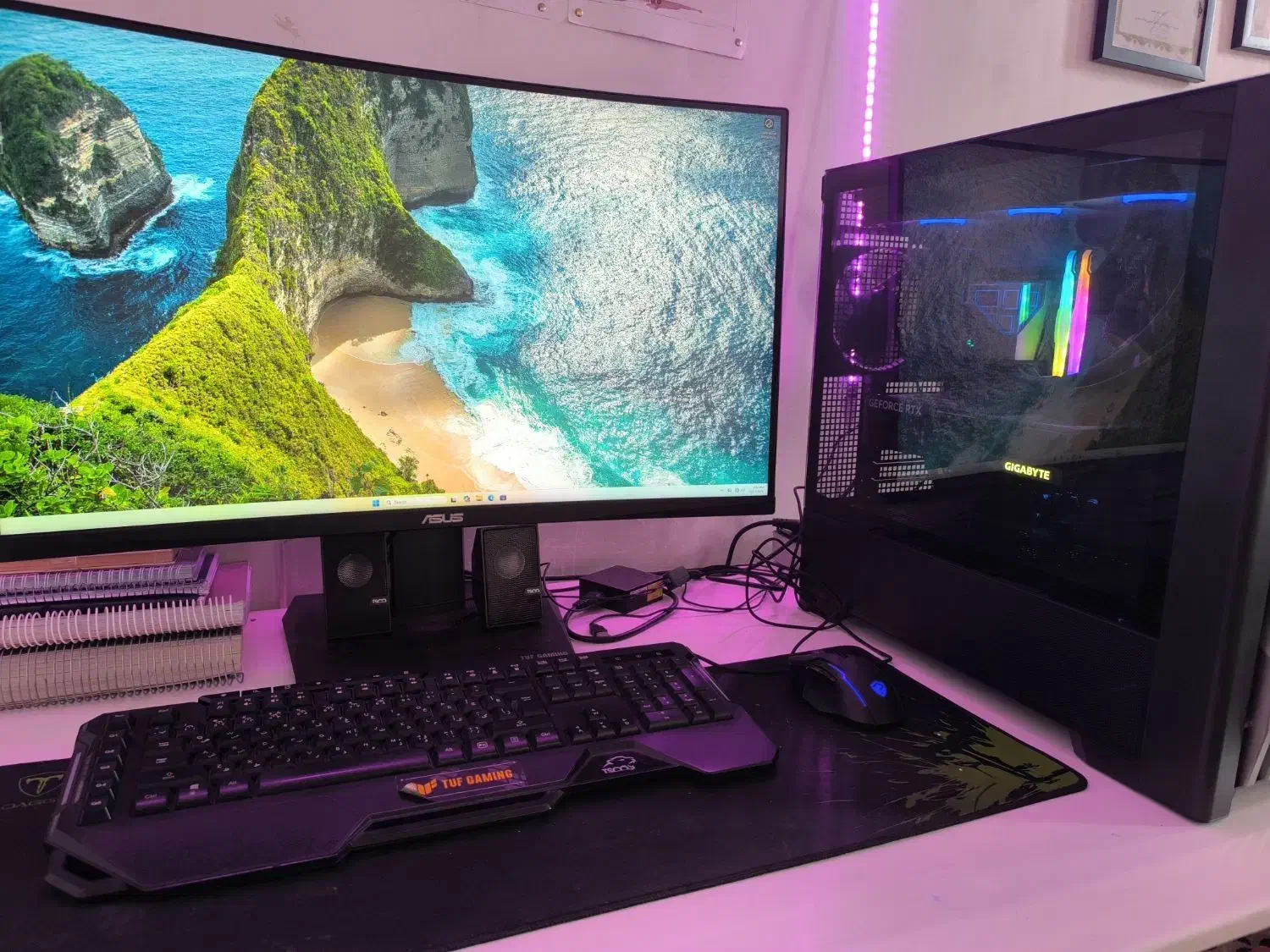 ستاپ کامل گیمینگ|رایانه رومیزی|تهران, هرندی|دیوار