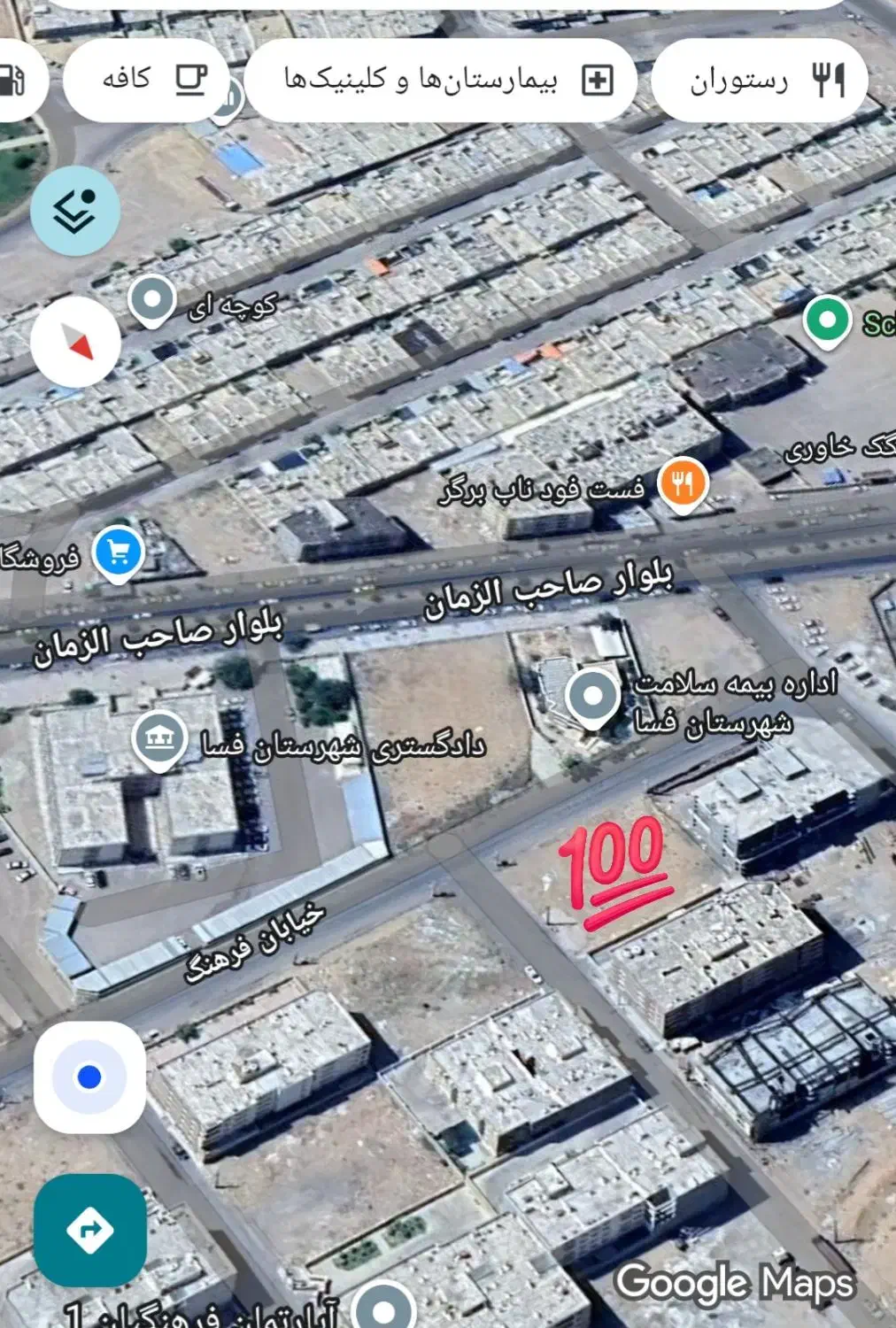 فروش زمین پشت دادگستری جدید|فروش زمین و ملک کلنگی|فسا, |دیوار