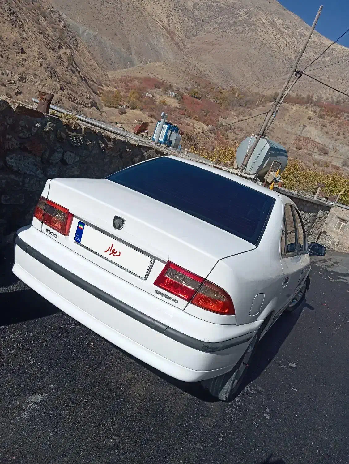 سمند مدل 90بیرنک|خودرو سواری و وانت|سروآباد, |دیوار