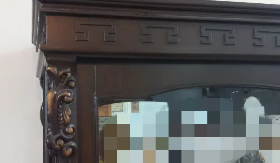 ویترین چوب گردو|بوفه، ویترین، کنسول|خمینی‌شهر, |دیوار