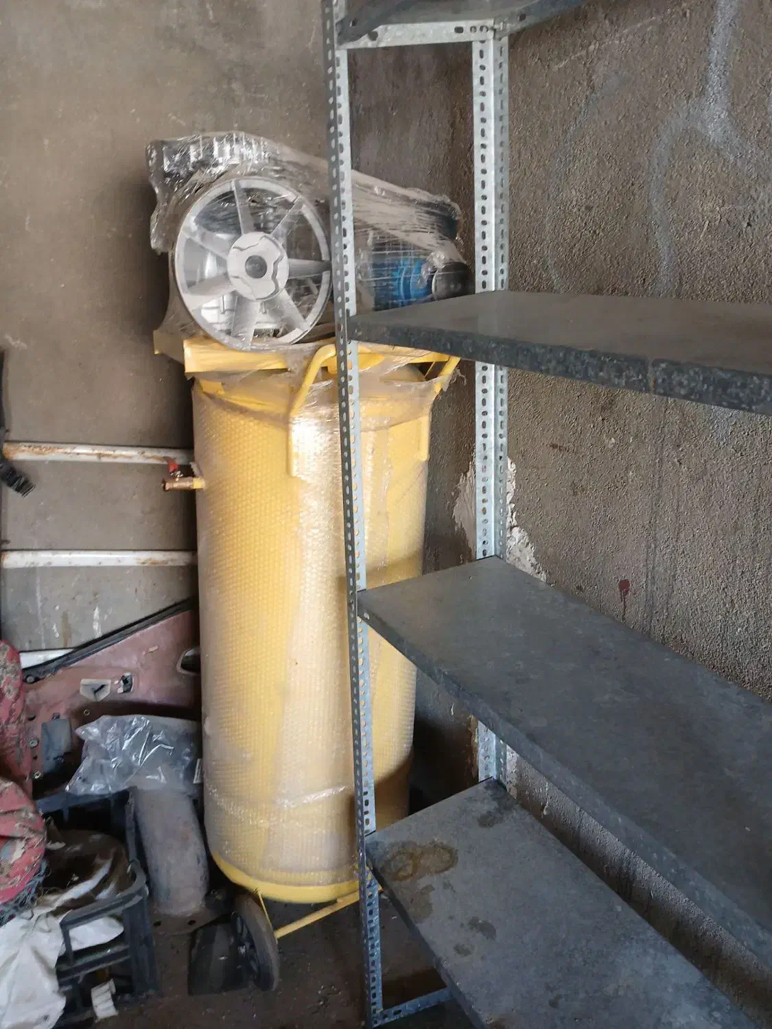 پمپ باد 250 لیتری نو|ابزارآلات|بهار, |دیوار