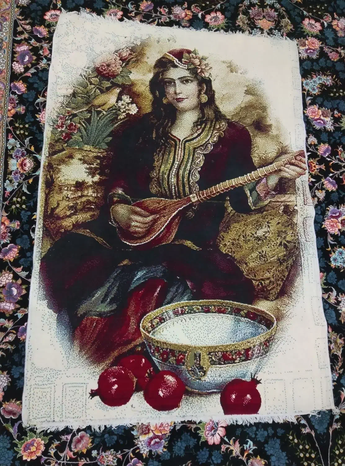 فرش|فرش|ایوان, |دیوار