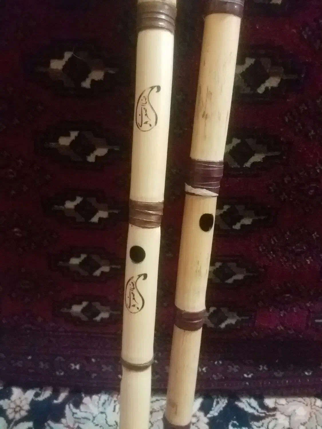 نی و کتاب شیوه نی نوازی|سازهای بادی|قم, جمکران|دیوار