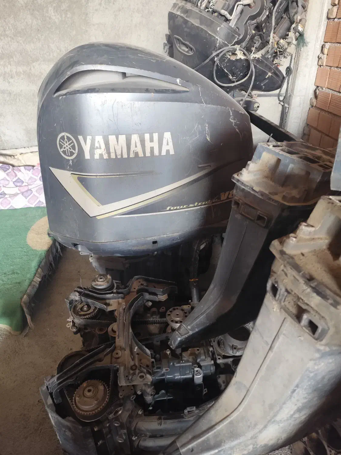 موتورهای دریایی 250و350یاماها و مرکوری|قایق و سایر وسایل نقلیه|بندر ترکمن, |دیوار