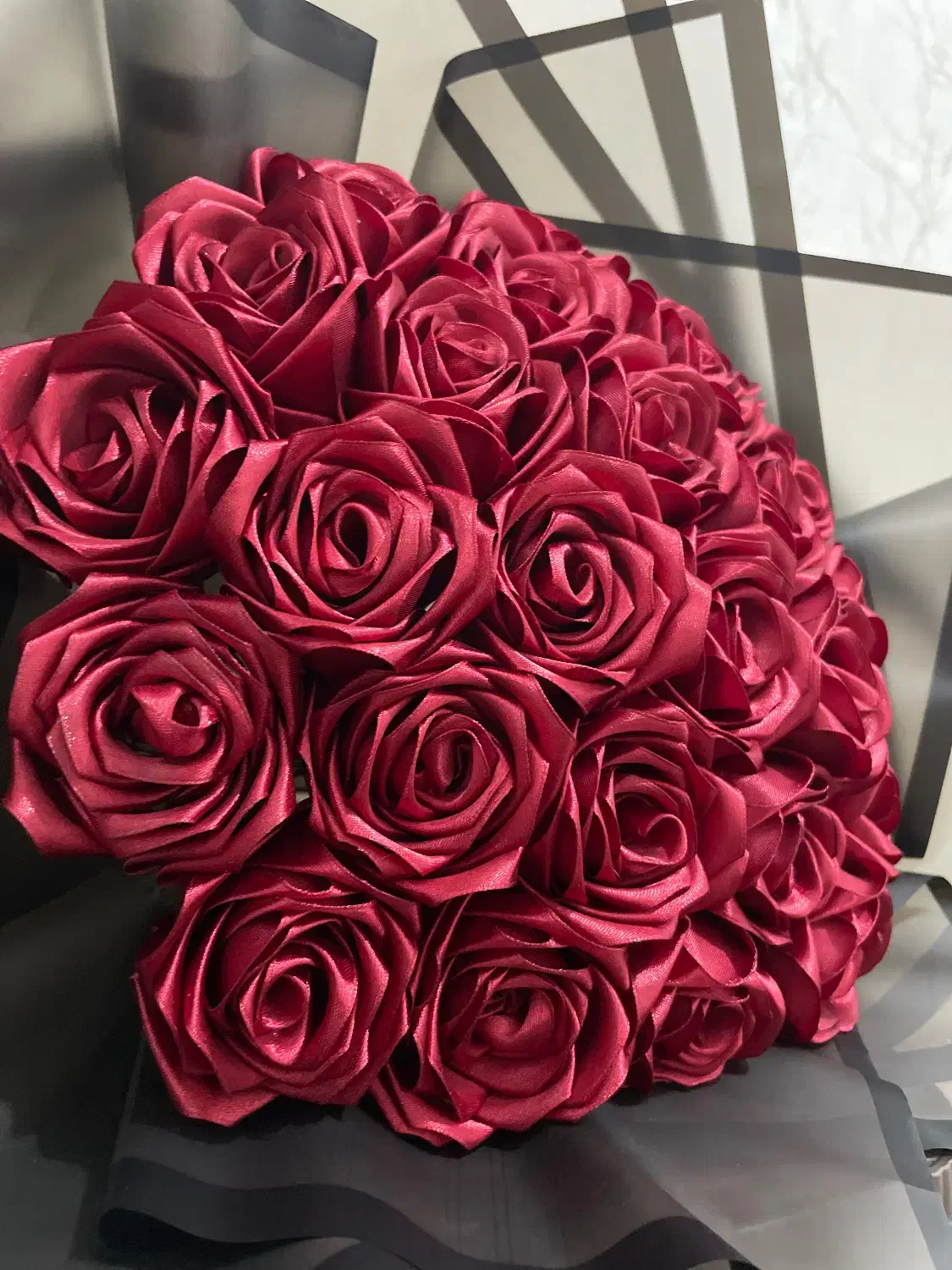 دسته‌گل وباکس گل ربانی|گل مصنوعی|اصفهان, بوستان کوهستانی صفه|دیوار