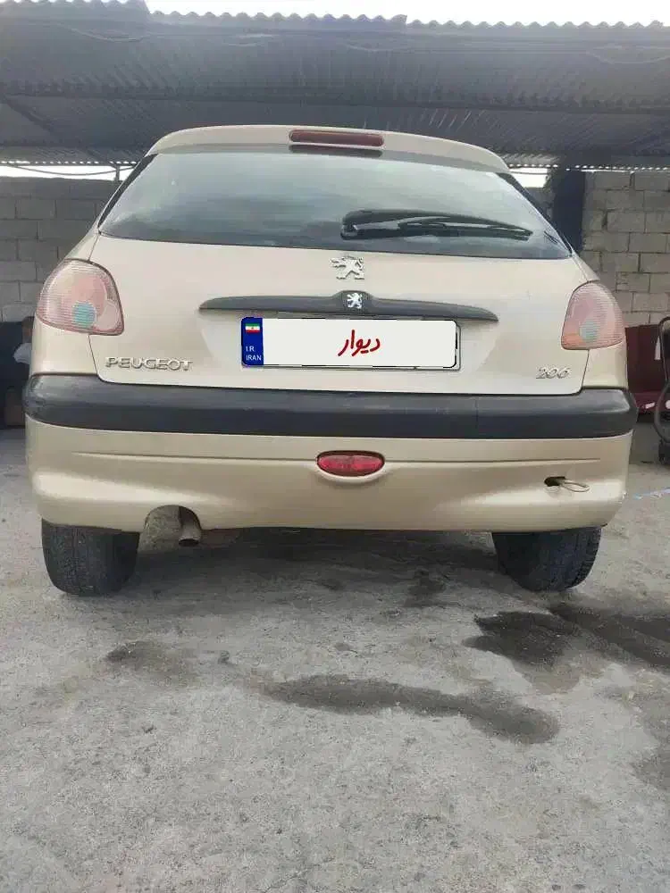 پژو ۲۰۶ مدل اخر ۸۳تیپ ۲|خودرو سواری و وانت|ملارد, |دیوار