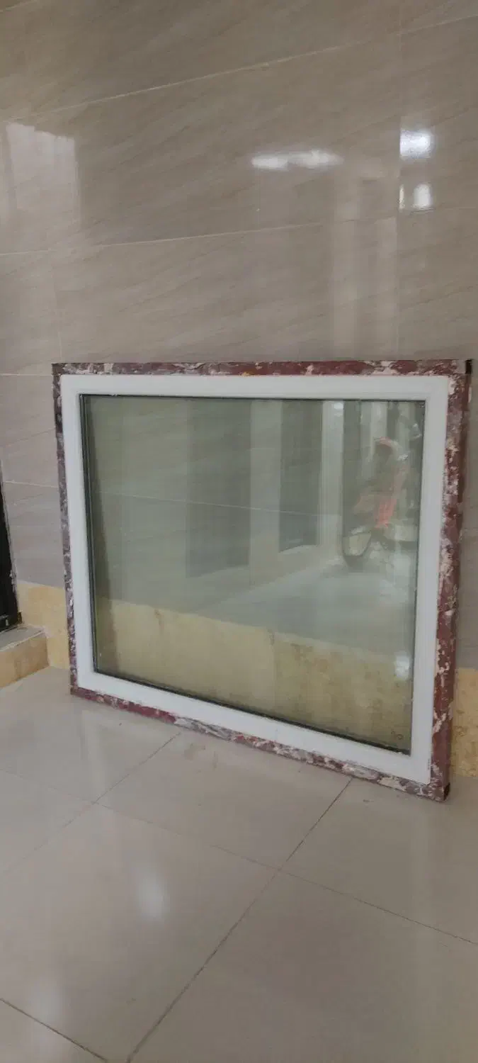 پنجره دو جداره به همراه چارچوب|مصالح و تجهیزات ساختمان|ارومیه, |دیوار