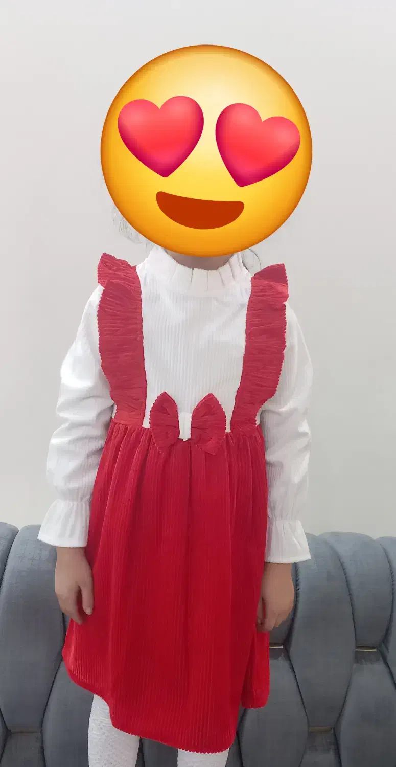 پیراهن مجلسی دخترانه|کفش و لباس بچه|چمستان, |دیوار