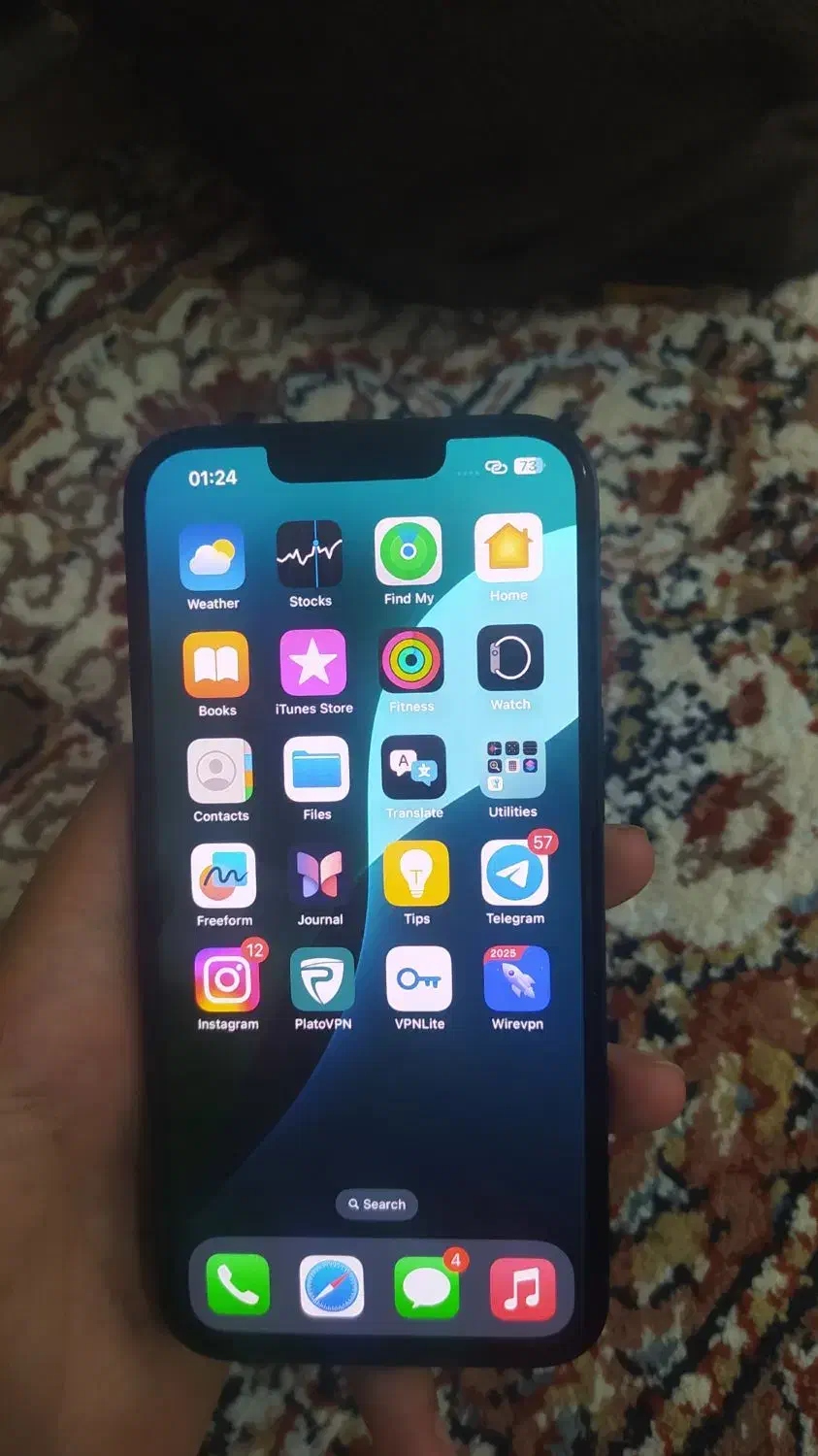 اپل iPhone 13 با حافظهٔ ۱۲۸ گیگابایت|موبایل|بانه, |دیوار