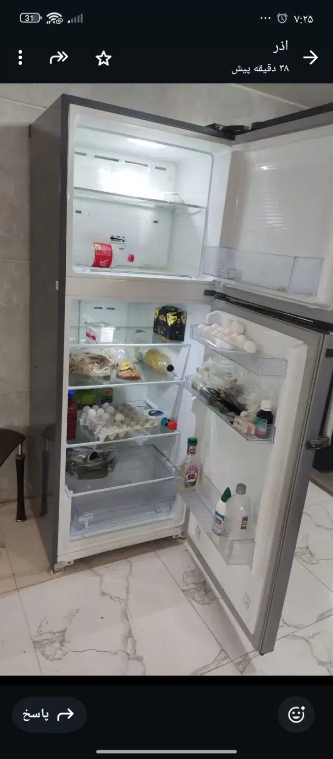 یخچال امرسان بدون برفک در حد اک|یخچال و فریزر|کرج, شهرک سهرابیه|دیوار