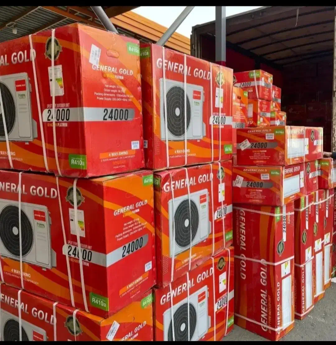 کولر گازی جنرال گلدو همه مارک‌ها موجود نصب انجام|کولر گازی و فن‌کوئل|نظرآباد, نظرآباد|دیوار