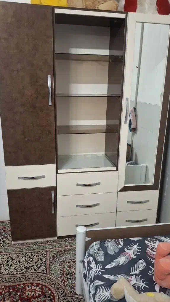 کمد و آینه و دکوری تمام ام دی اف|جاکفشی، کمد، دراور|مهریز, |دیوار