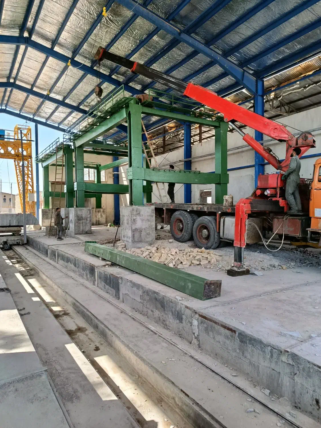 جرثقیل ده تن 10تن جرثقیل سنگین جرثقیل ده چرخ|خدمات حمل و نقل|رضویه, |دیوار