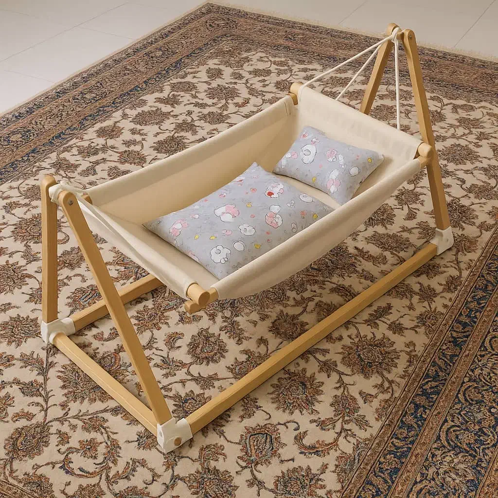 گهواره کودک|تخت و سرویس خواب|لاهیجان, شهرک سلمان فارسی|دیوار