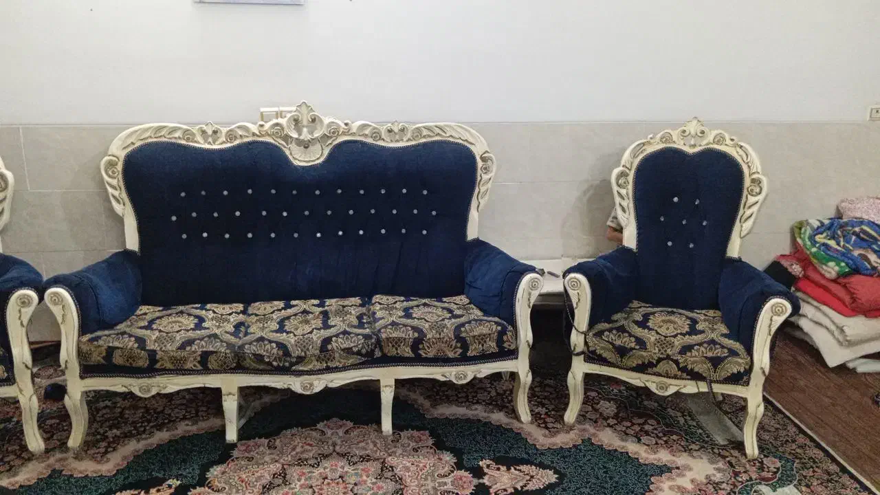 مبل ۹ نفره|مبلمان خانگی و میز عسلی|یزد, |دیوار