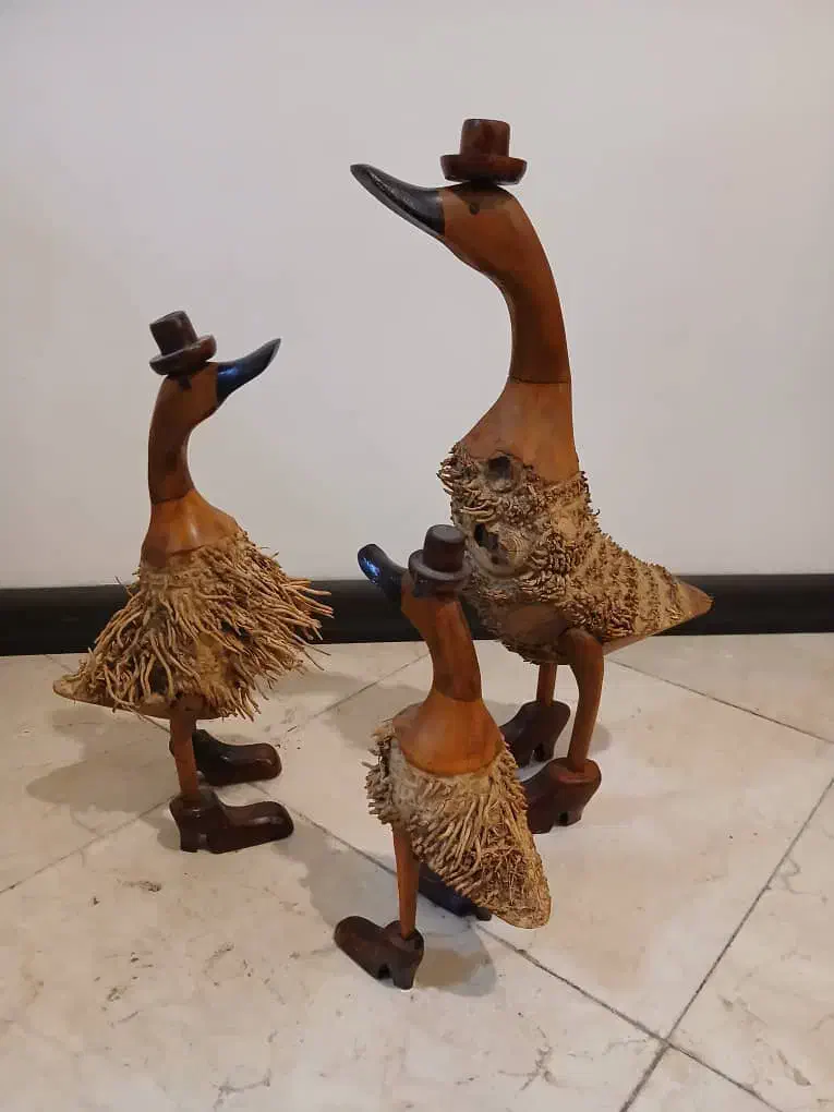 ست اردکای چوبی|صنایع دستی و سایر لوازم تزئینی|تهران, وحیدیه|دیوار