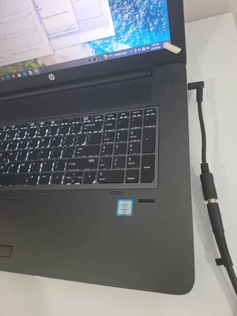 لپتاب hp zbook 17 g3|رایانه همراه|یزد, |دیوار