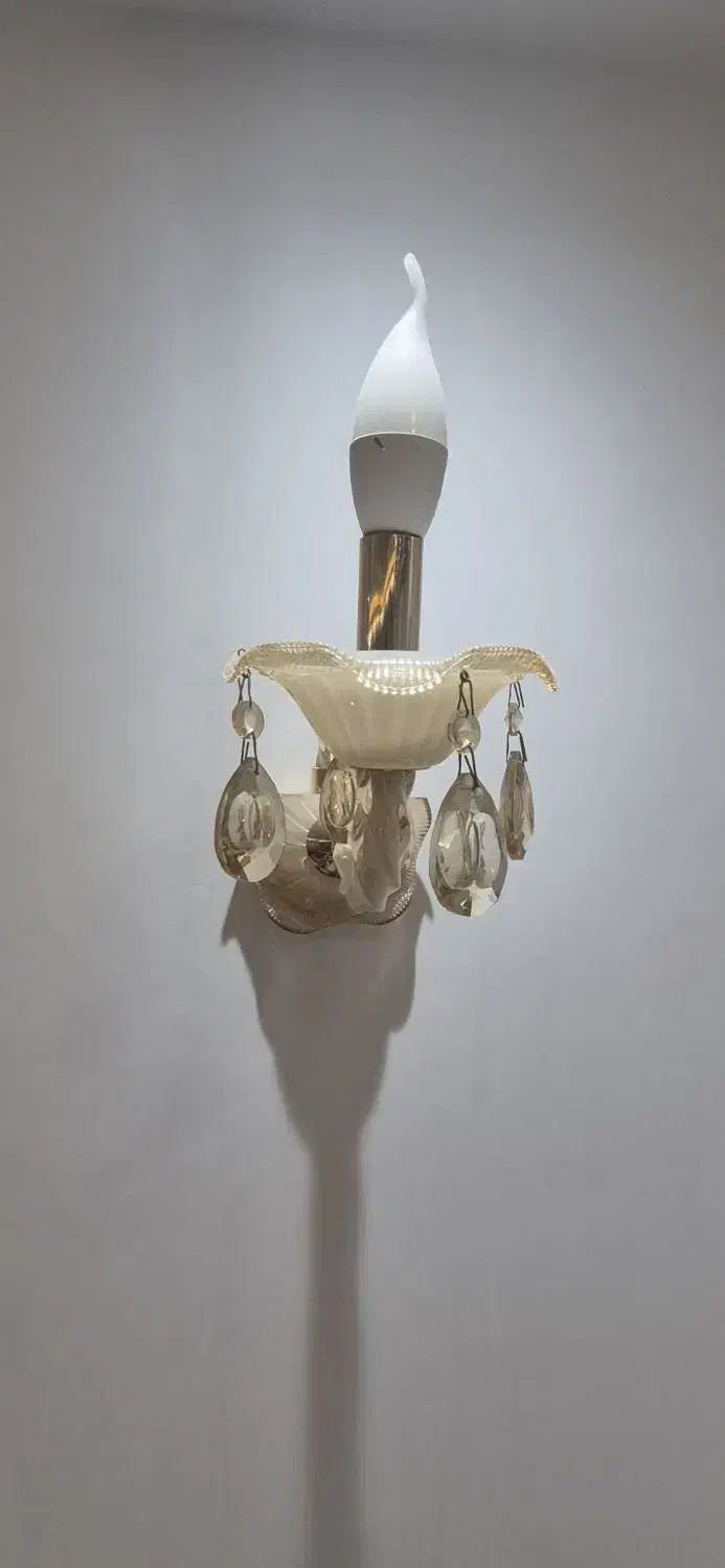 دیوارکوب کریستالی|لوستر و چراغ آویز|قرچک, شهرک طلائیه|دیوار