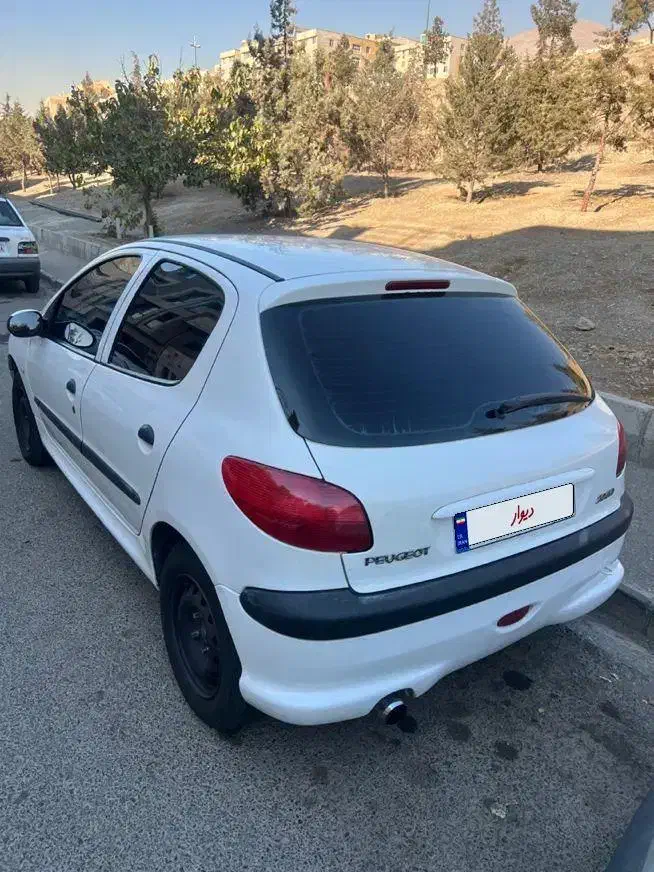 پژو ۲۰۶ تیپ ۶ مدل ۸۷|خودرو سواری و وانت|تهران, گلستان (شهرک راه آهن)|دیوار