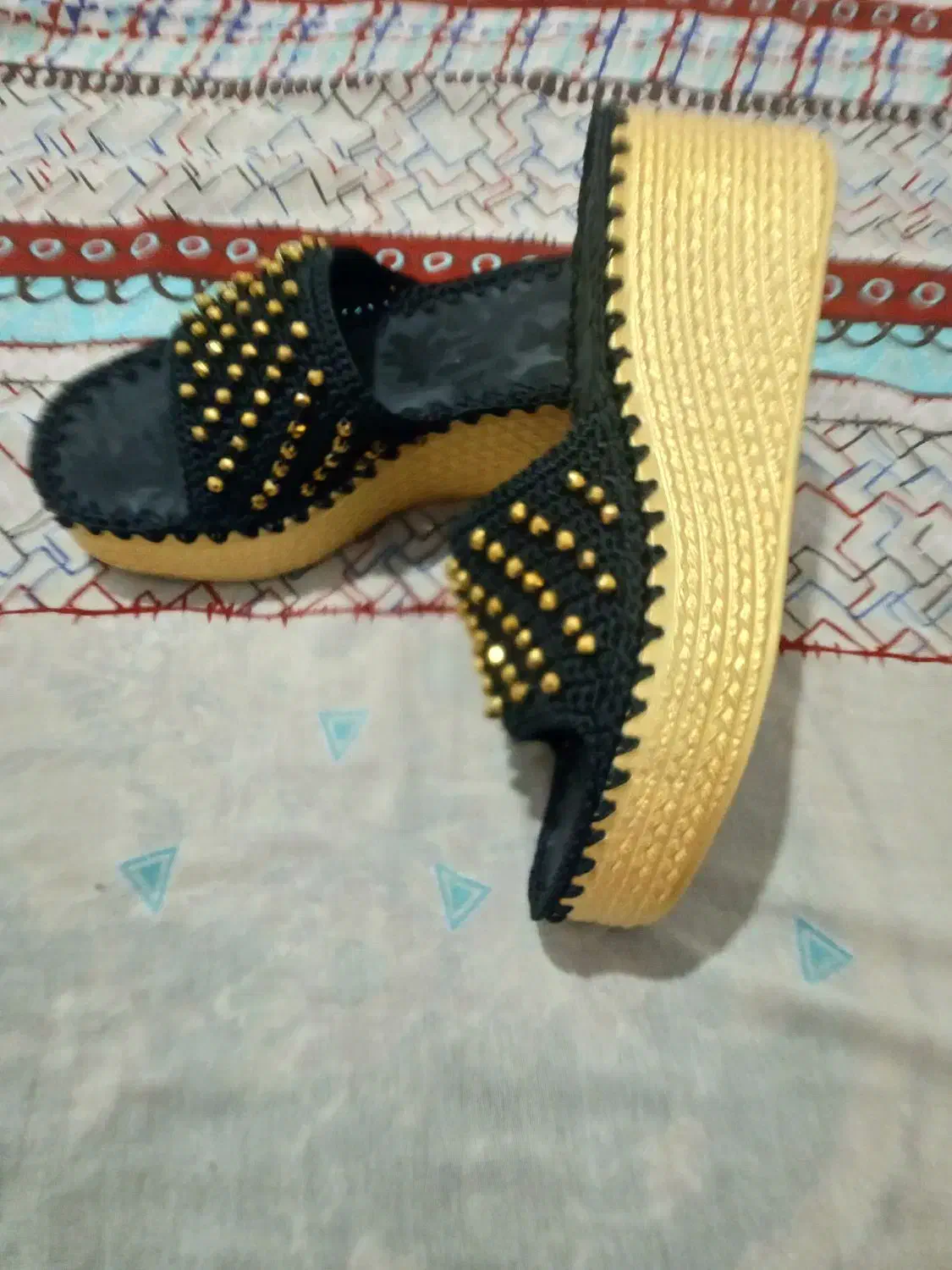 دمپایی بافتنی|کیف، کفش، کمربند|یاسوج, |دیوار