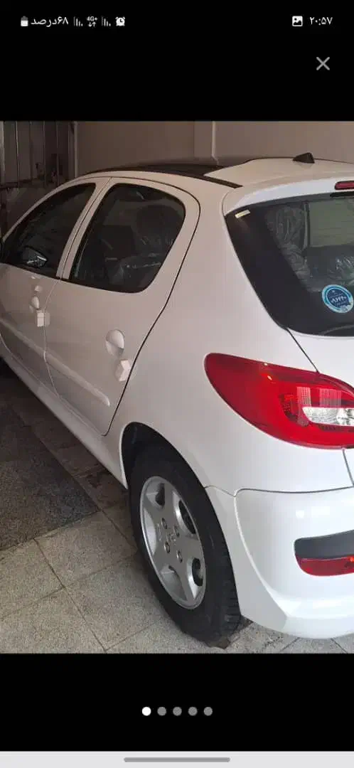 ۲۰۷پاناروما ارتقا فول با رینگ آلومینیومی|خودرو سواری و وانت|یزد, |دیوار