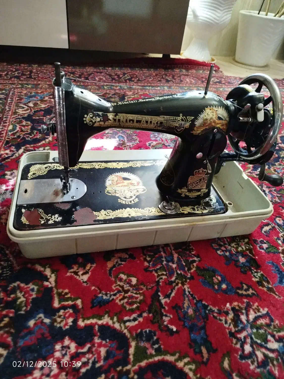 چرخ خیاطی قدیمی سالم|چرخ خیاطی و ریسندگی|میاندوآب, |دیوار