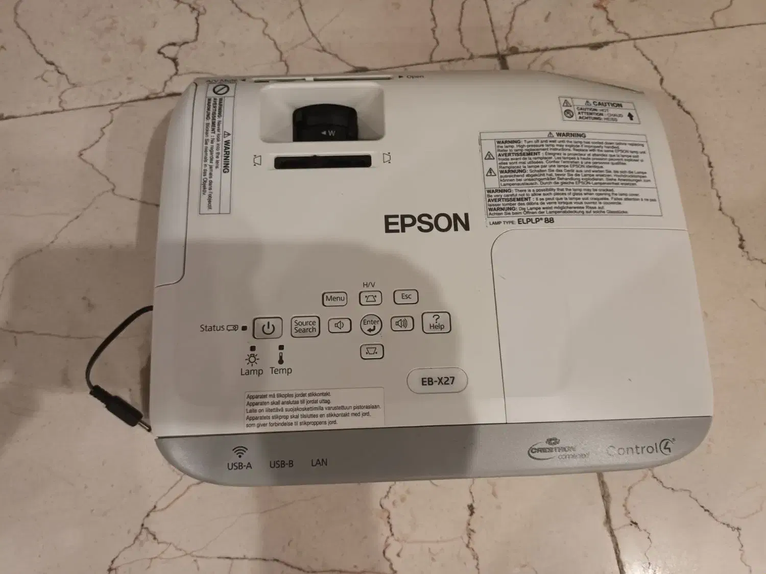 ویدئوپروژکتورEbx27اپسون|تلویزیون و پروژکتور|تهران, جنتآباد جنوبی|دیوار