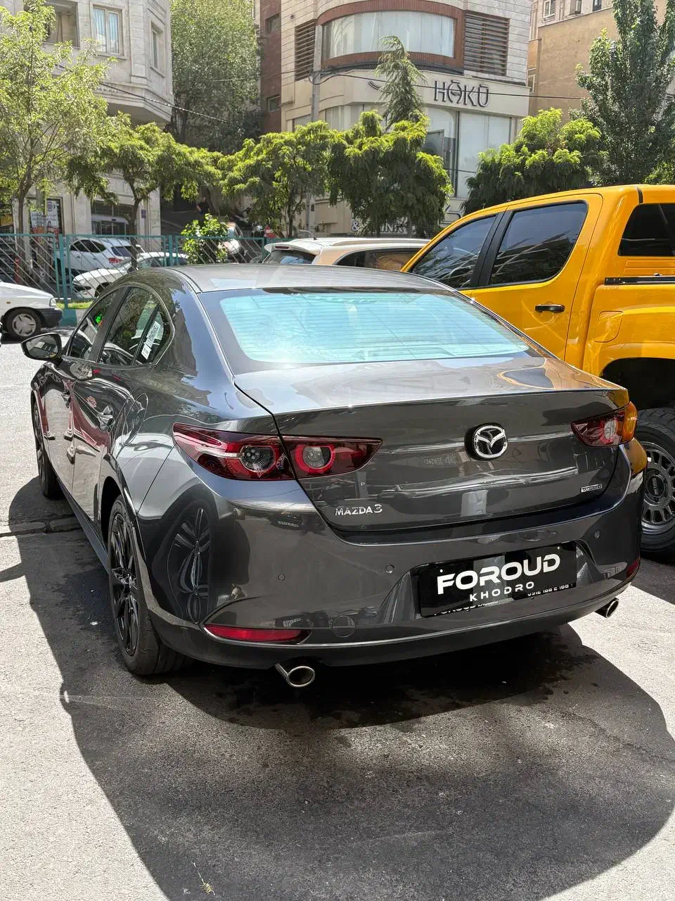 مزدا۳ خاکستری داخل مارون مدل ۲۰۲۵|خودرو سواری و وانت|تهران, قیطریه|دیوار