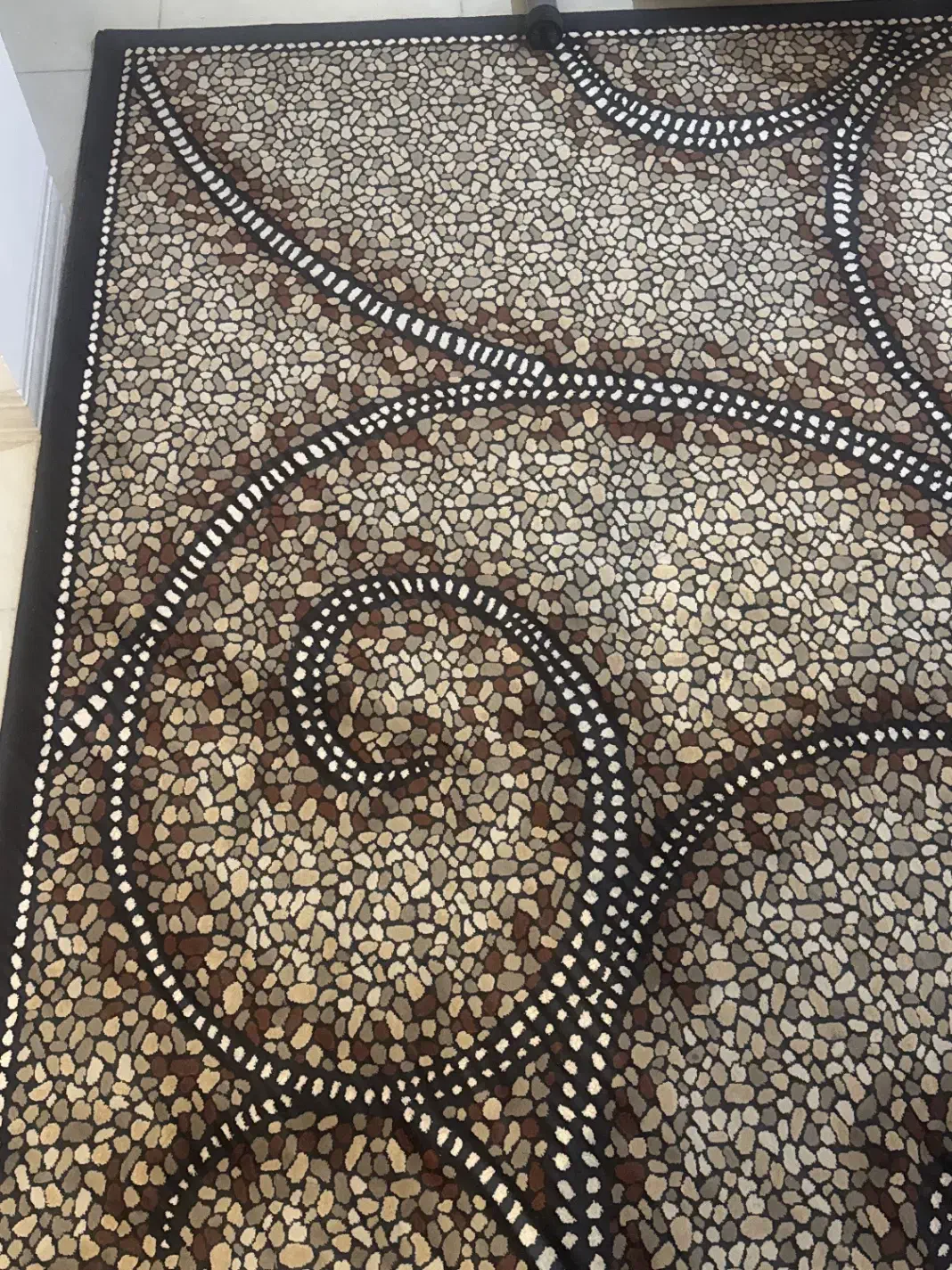 فروش شش عدد با سایزبندی کامل فرش سنگی|فرش|یزد, |دیوار