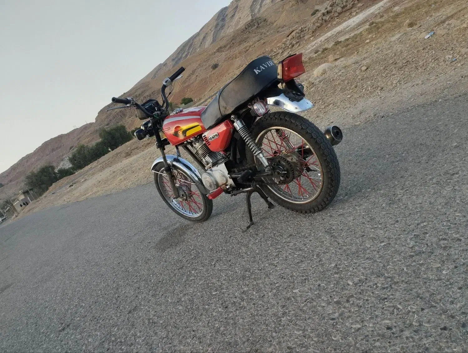 موتور مزایده الگانس مدل ۸۵ با برگه معتبر|موتورسیکلت|پلدختر, |دیوار