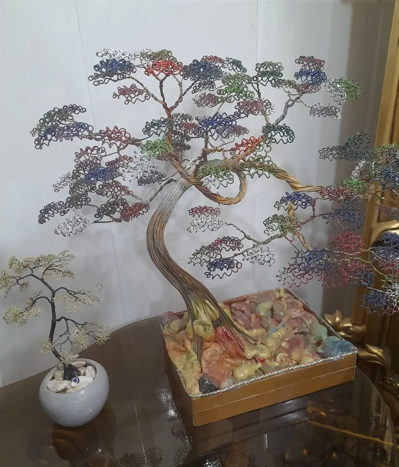 گل سیمی مصنوعی|گل مصنوعی|قم, ولیعصر|دیوار