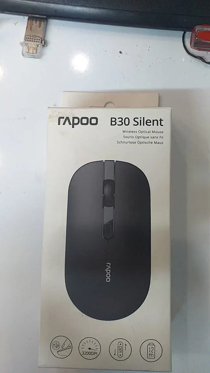 موس بدون سیم راپو|قطعات و لوازم جانبی رایانه|قم, انسجام|دیوار