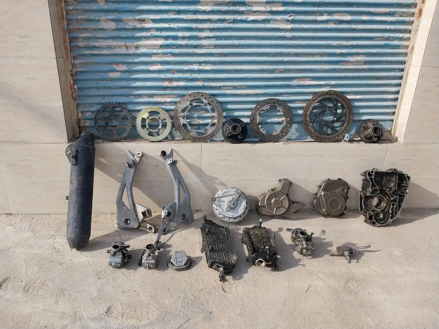 لوازم پالس لاستیک کراس شرپا yzf NS200 kxf crm KTM|قطعات یدکی و لوازم جانبی|شیراز, راهنمایی|دیوار