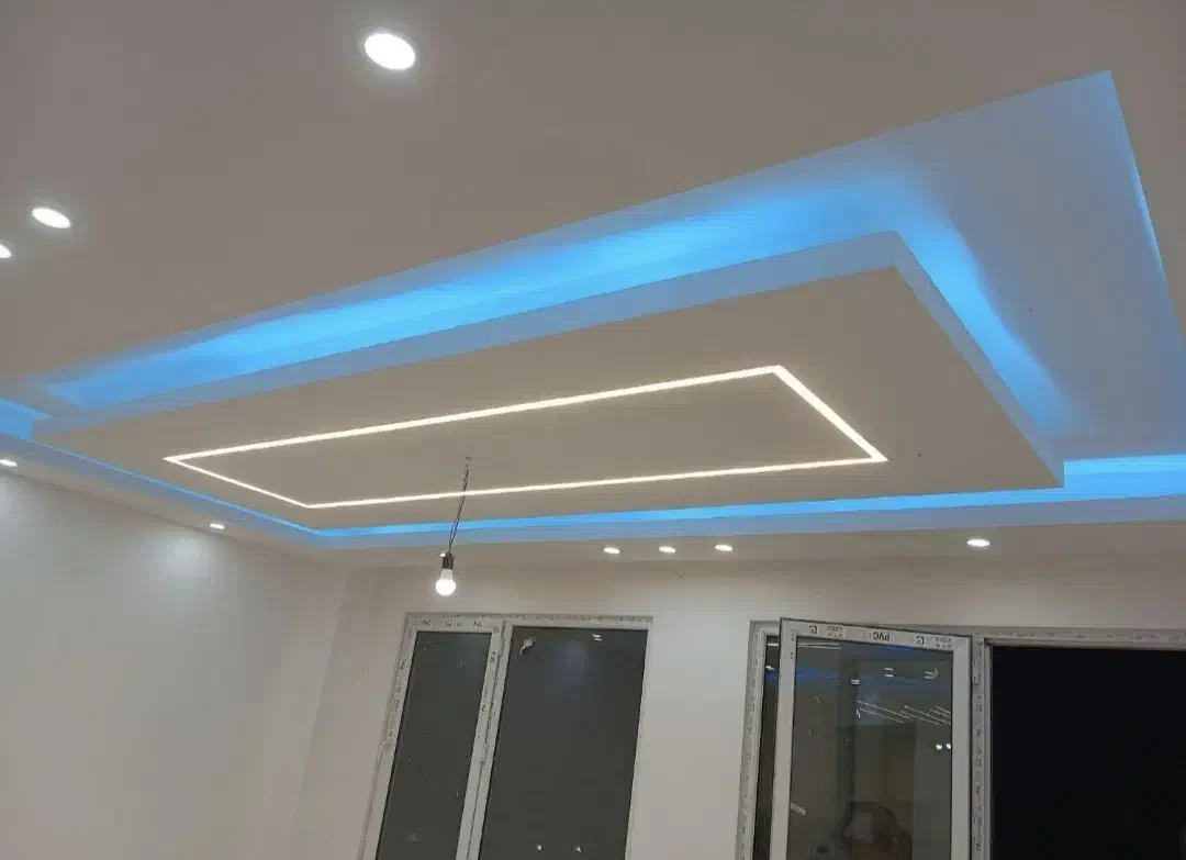 گچکاری گچبری کناف کاری ب صورت نقدوچک|خدمات پیشه و مهارت|تاکستان, |دیوار