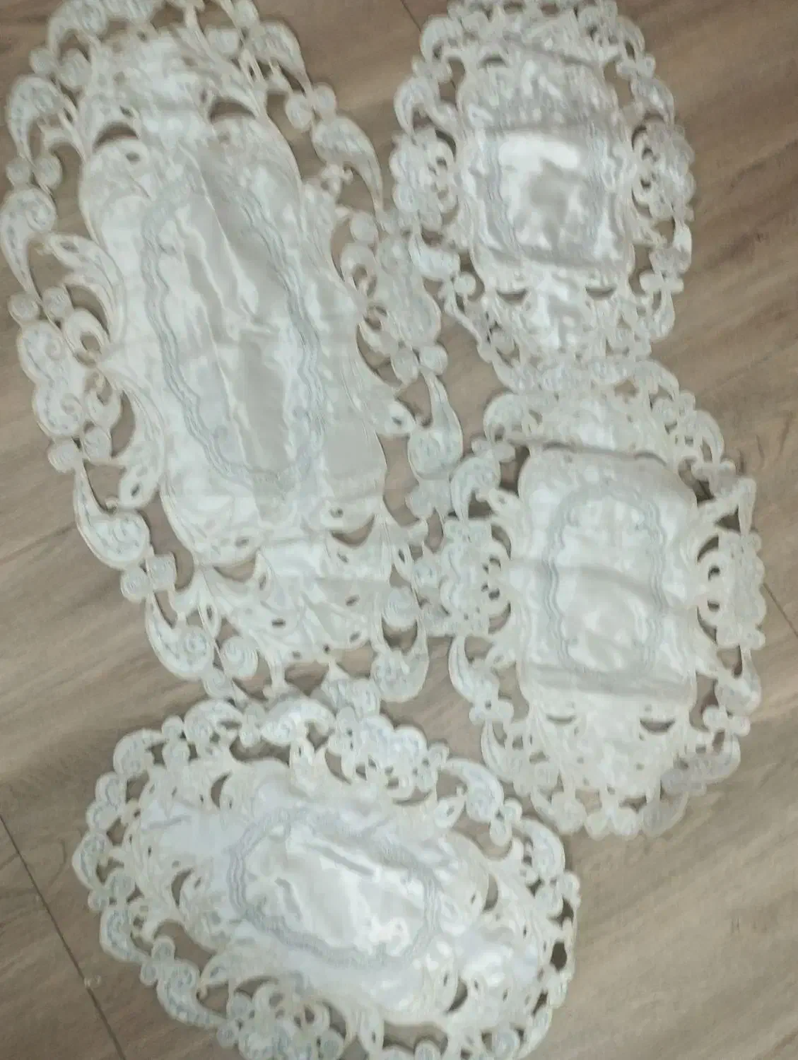 رومیزی نو چهارتکه|پرده، رانر، رومیزی|تهران, امام زاده عبدالله|دیوار