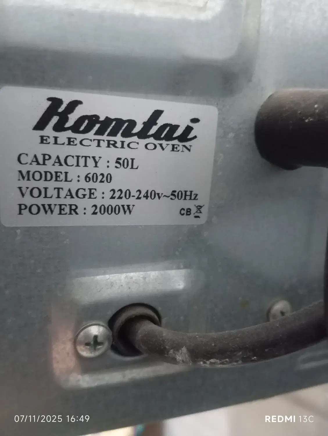 آون توستر50لیتری|اجاق گاز و لوازم برقی پختوپز|رشت, کوی مهر|دیوار