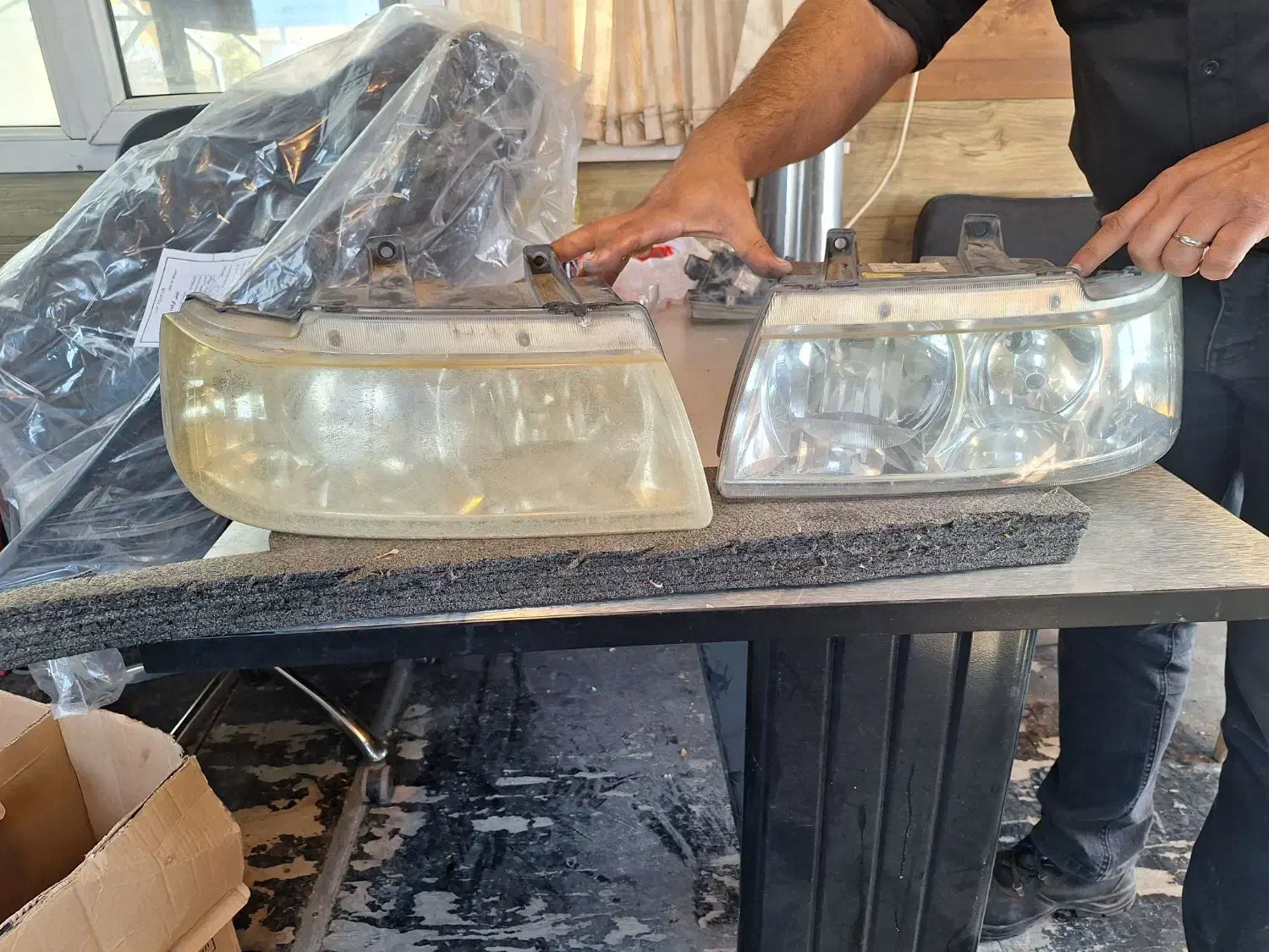 چراغ جلو سمند|قطعات یدکی و لوازم جانبی|رباطکریم, شهرک صنعتی پرند|دیوار