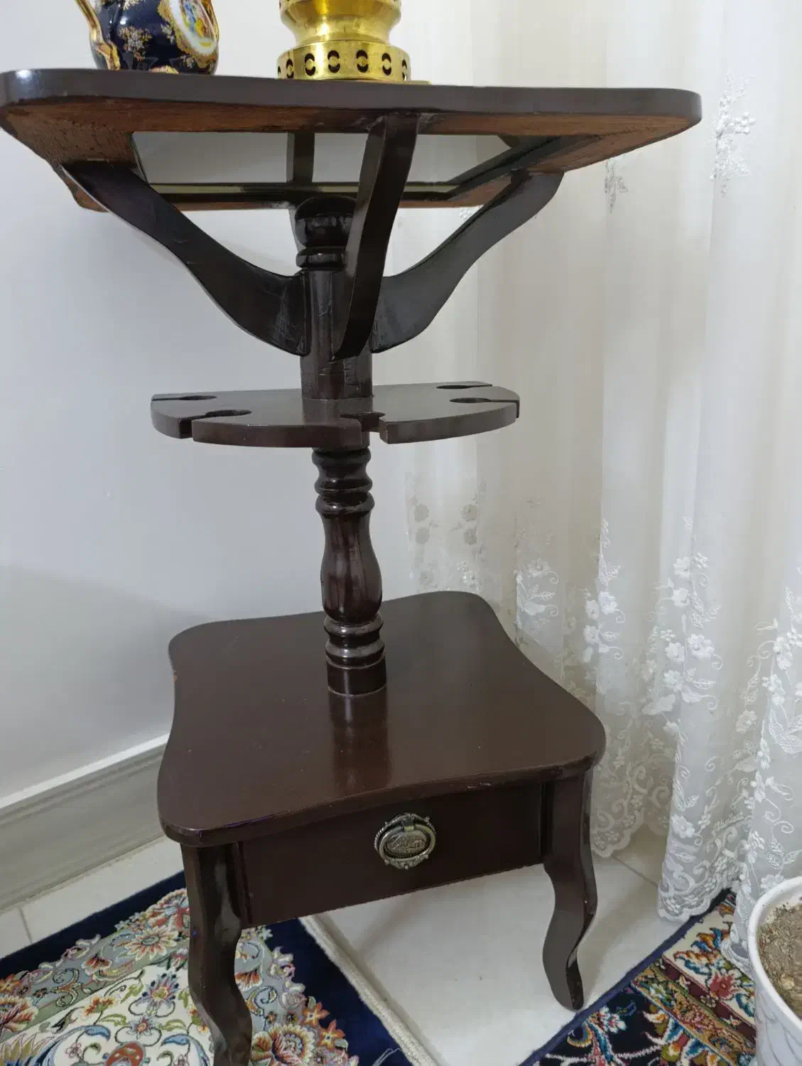 3 عدد. چوبی کمد ارایش. میز تلفن|جاکفشی، کمد، دراور|قم, زاویه|دیوار